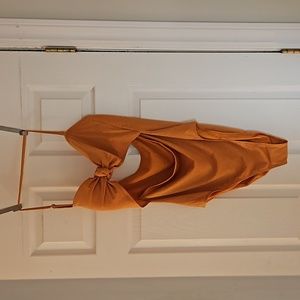 Knotted Bandeau Adj Strap 1 PC Swim